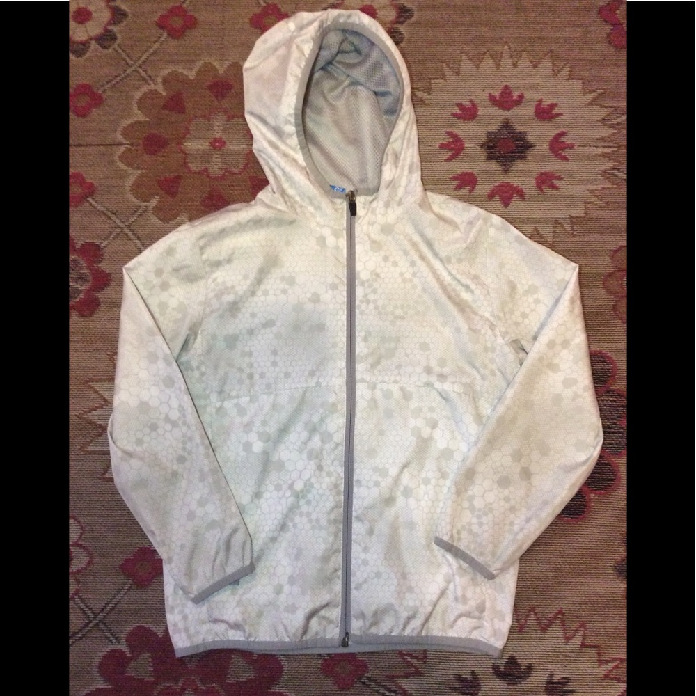 Gray Old Navy Wind breaker